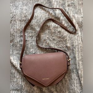 Matt & Nat TWILL VEGAN SADDLE BAG - PURITY